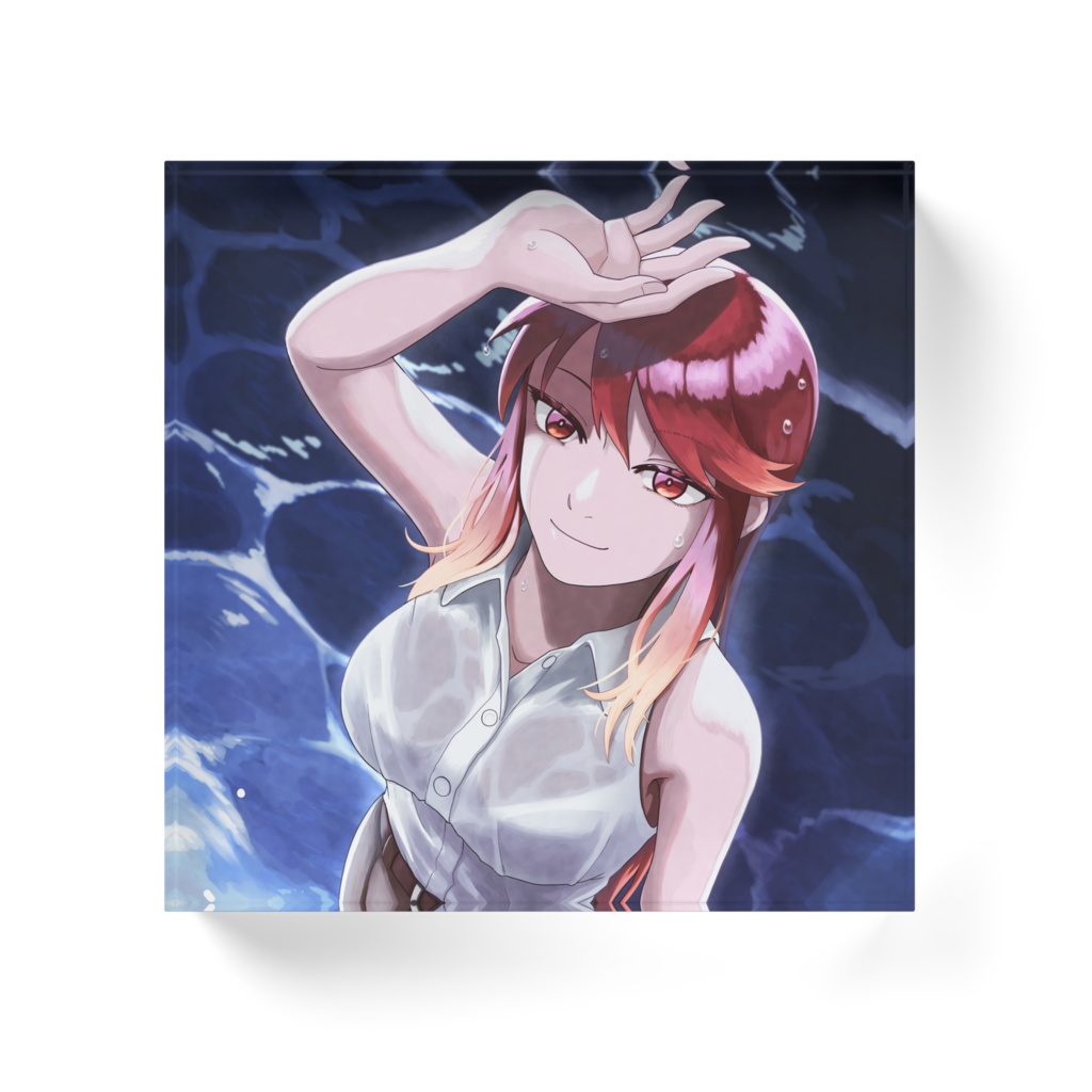 月夜のヒミカ アクリルブロック 10×10cm