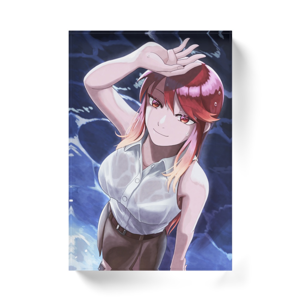 月夜のヒミカ アクリルブロック - 100x148mm