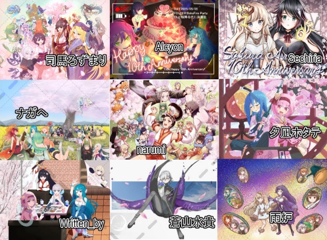 ハガキサイズアクリルスタンド