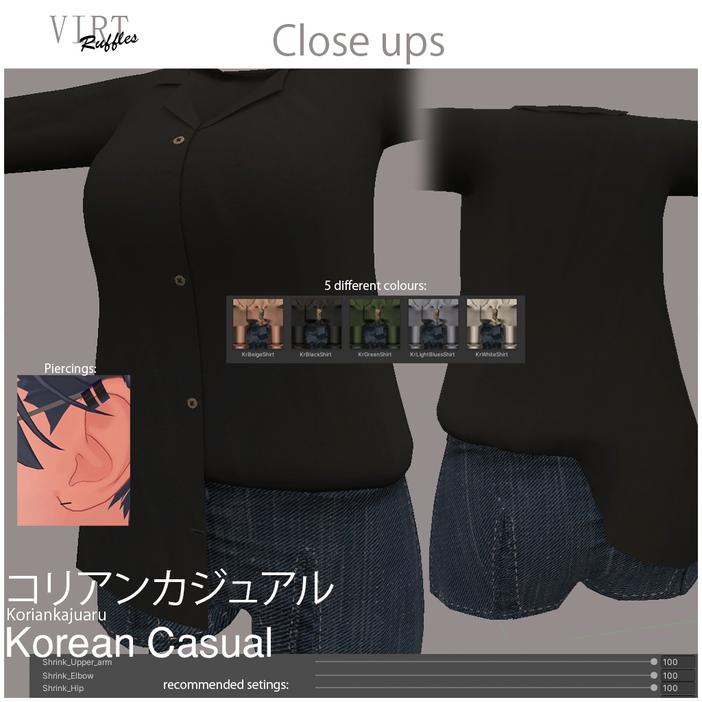 【桔梗/Kikyo】コリアンカジュアル - Korean casual