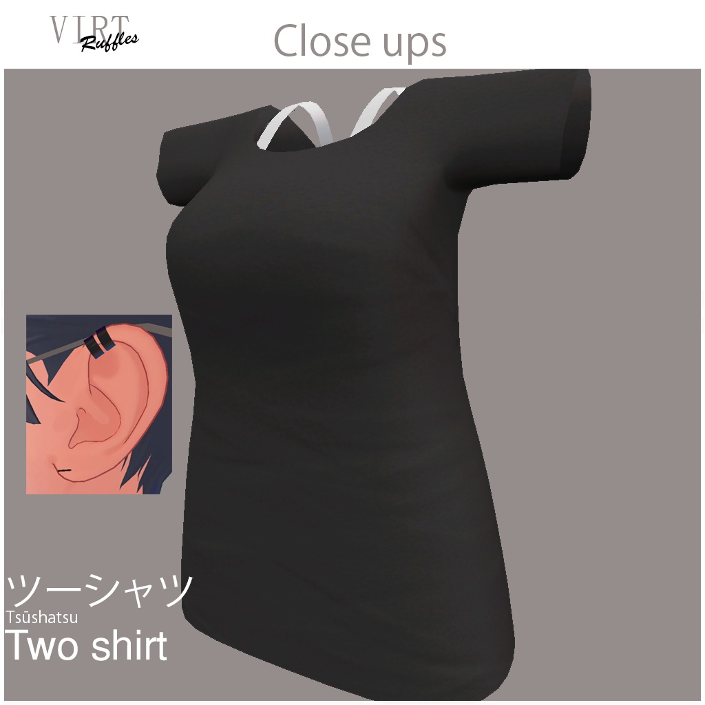 【桔梗/Kikyo】ツーシャツドレス - Two shirt Dress