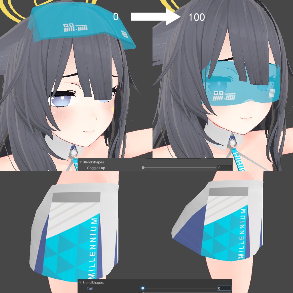 【桔梗/Kikyo】ヒビキ衣装 Hibiki outfit