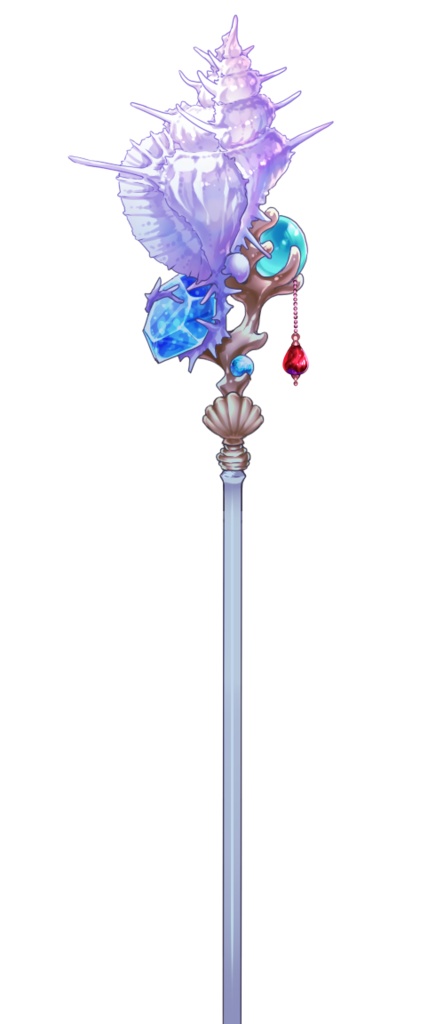 動かない貝殻マイク（深海Ver）