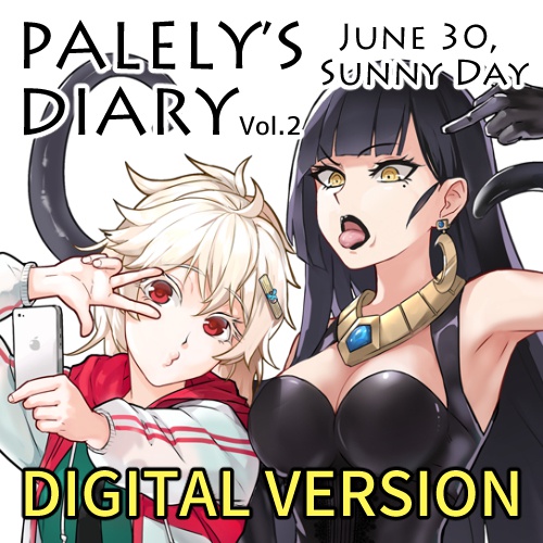 English "Palely's Diary 2 - June 30, Sunny Day" Digital Book