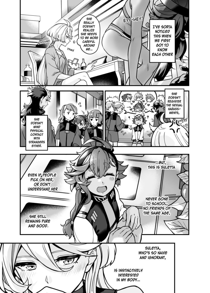 English "Arent you a conservative mercurian?!" Digital Book - Mobile Suit Gundam THE WITCH FROM MERCURY