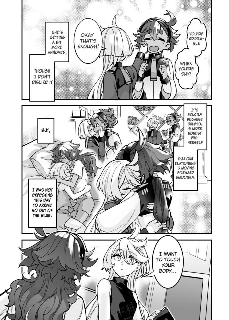 English "Arent you a conservative mercurian?!" Digital Book - Mobile Suit Gundam THE WITCH FROM MERCURY