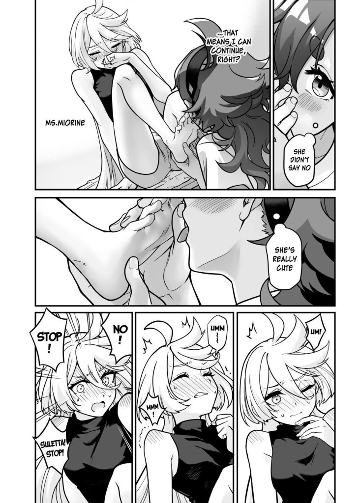 English "Arent you a conservative mercurian?!" Digital Book - Mobile Suit Gundam THE WITCH FROM MERCURY