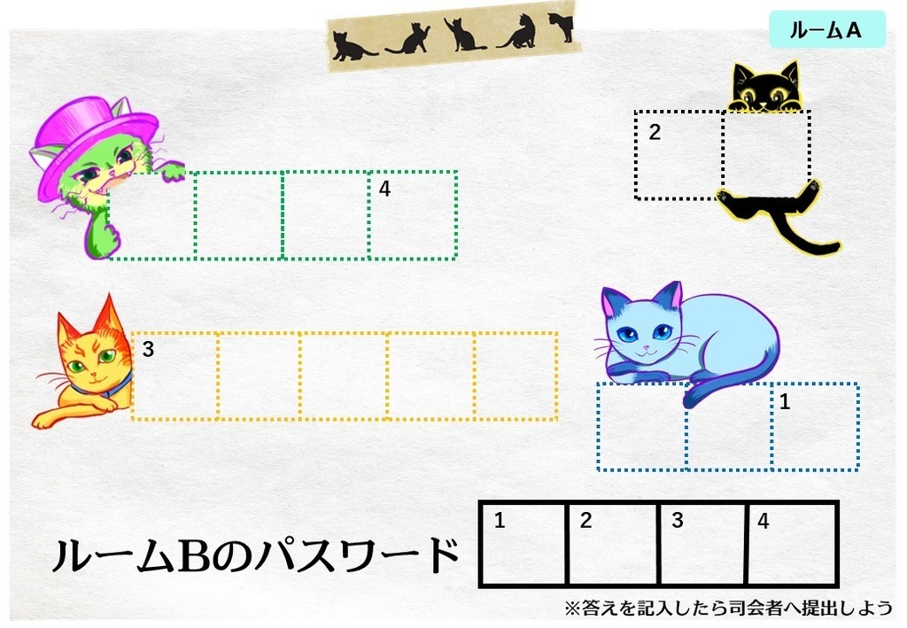 リアル謎解き脱出ゲーム 新型コネコウイルスからの脱出 やまみん リアル脱出ライフ Booth