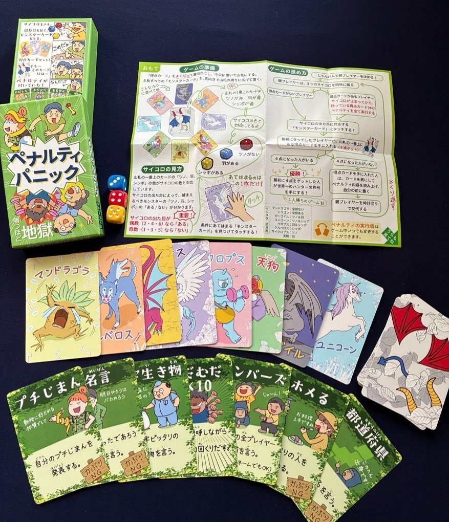 『ペナルティパニック』勝つほど苦しくなる逆転型パーティーゲーム