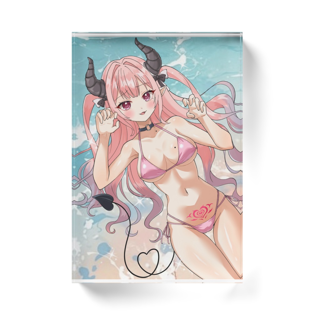 紗羅ちゃんビキニ アクリルブロック