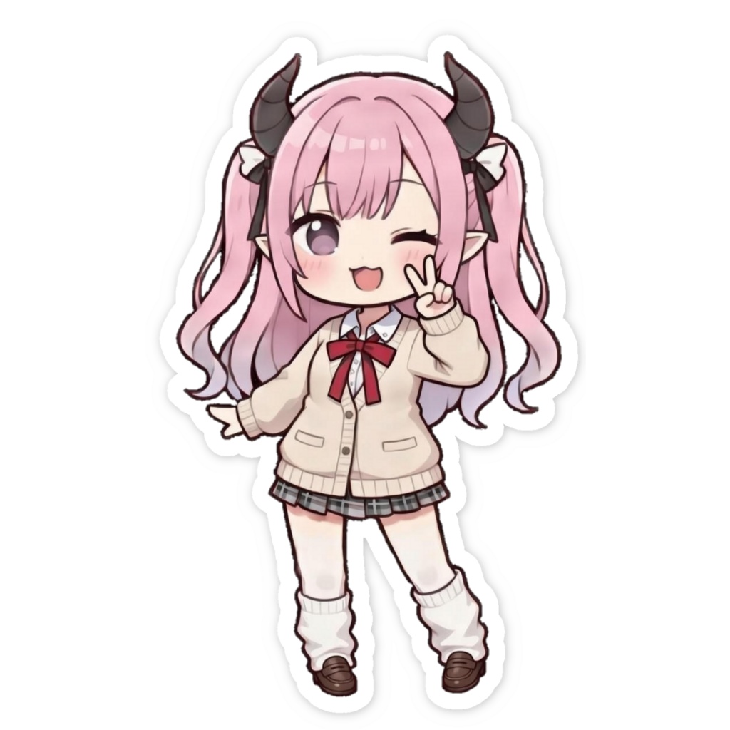 紗羅ちゃんステッカー