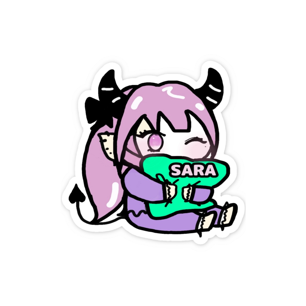 紗羅ちゃんステッカー
