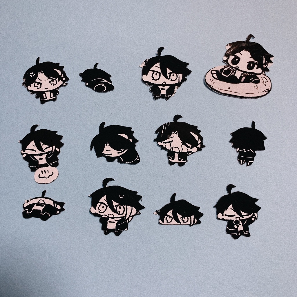 同人グッズ/ミニシールセット