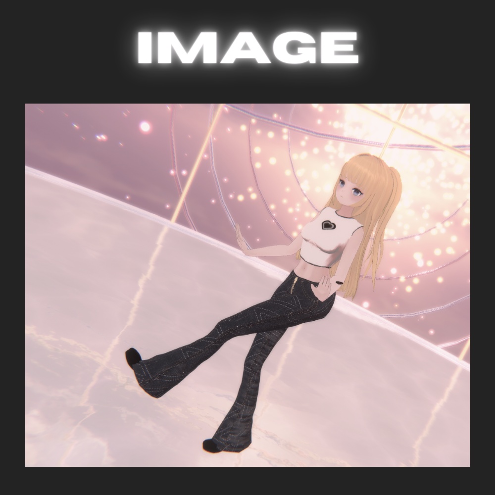 【Y2K】平成味感じるブーツカットデニムパンツ