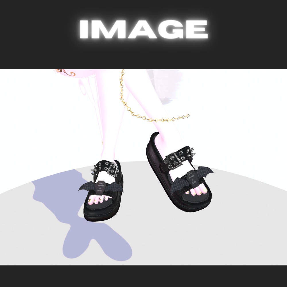 Blenderと和解せよサンダル