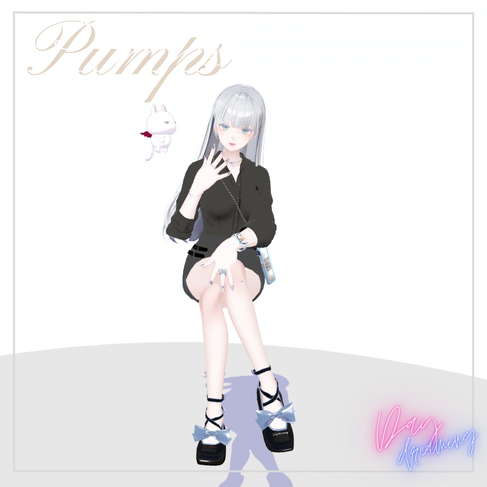 【靴】エナメルリボンバレエシューズ