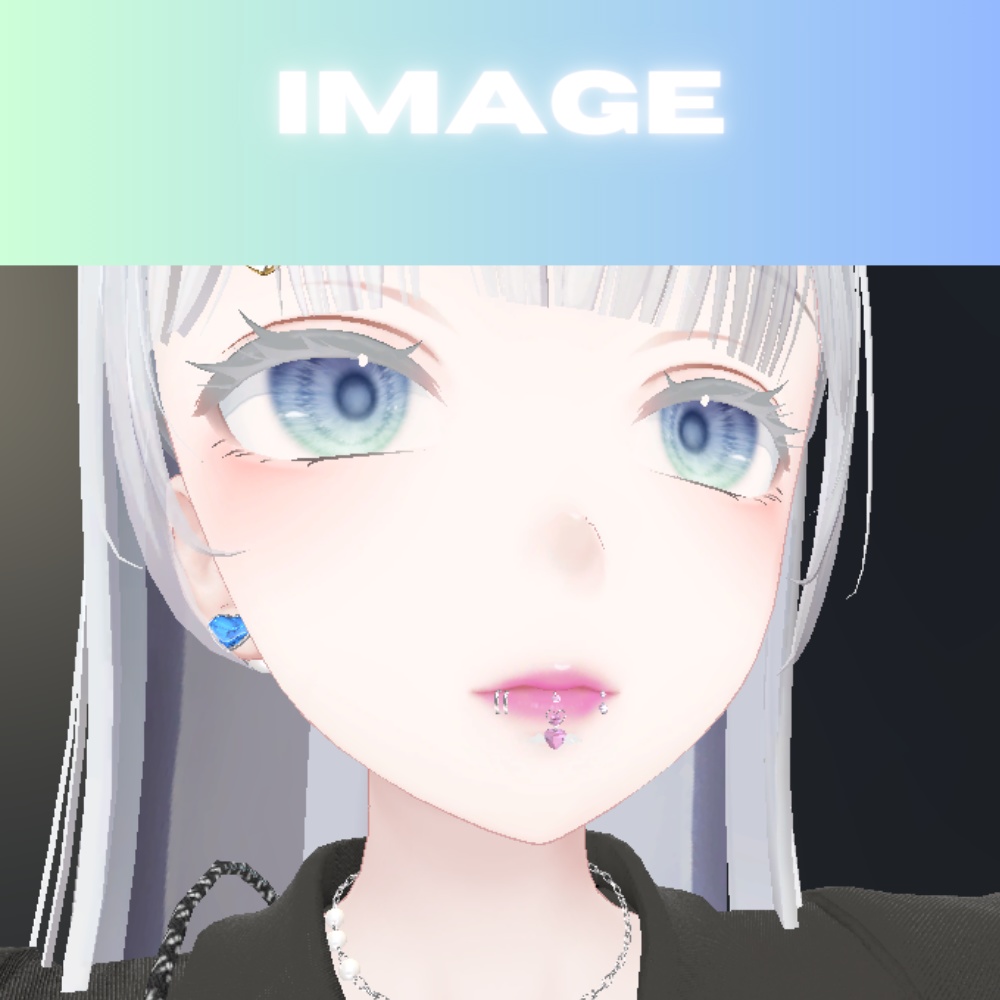 【口ピアス】6色入り4点セット