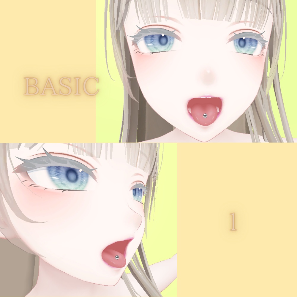 【舌ピアス】6点セット