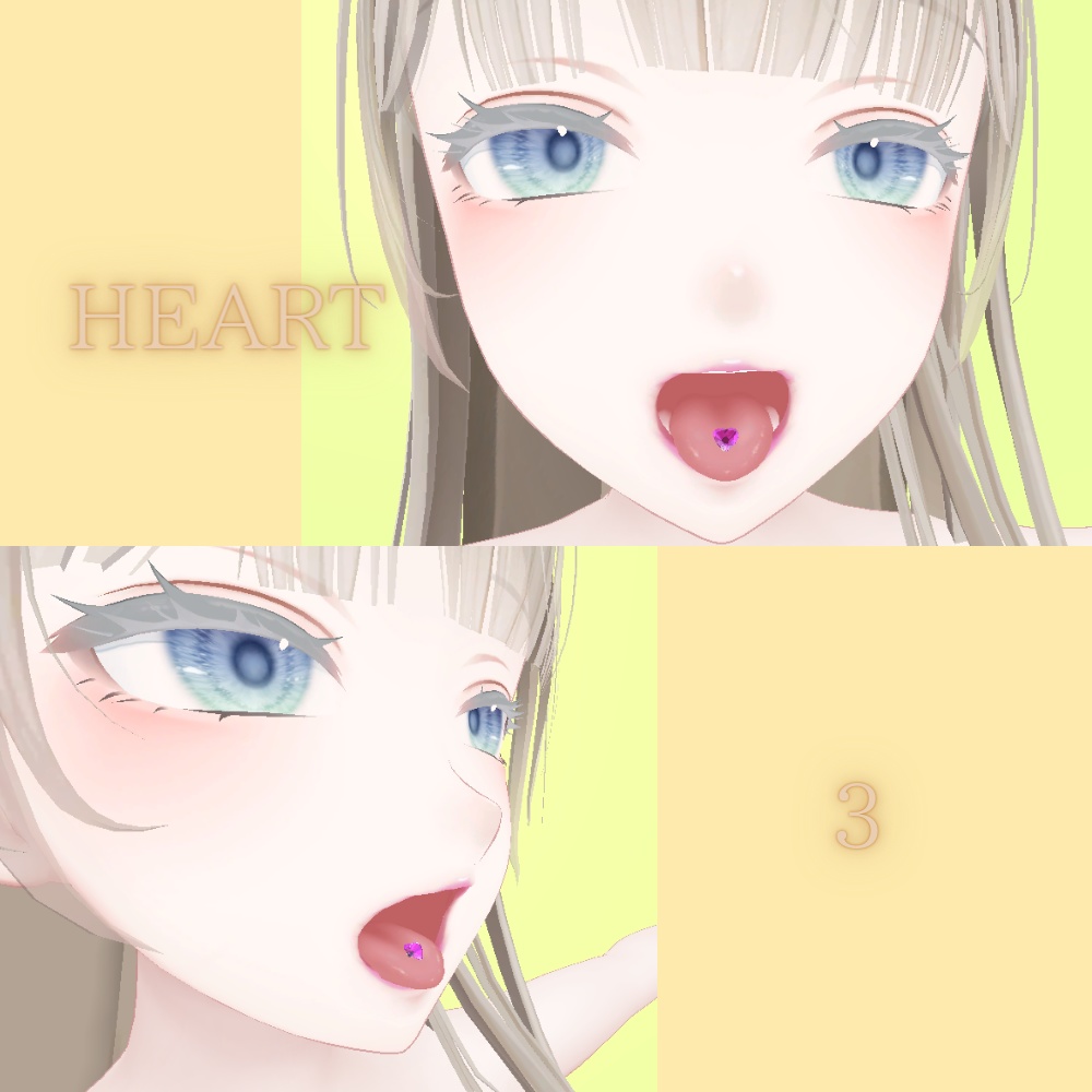 【舌ピアス】6点セット