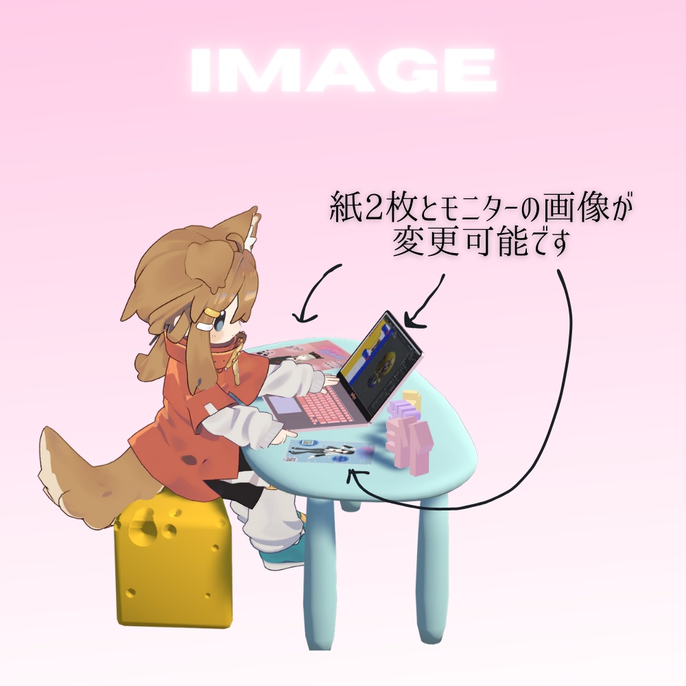 【AFK】作業中ですセット【アニメーション】