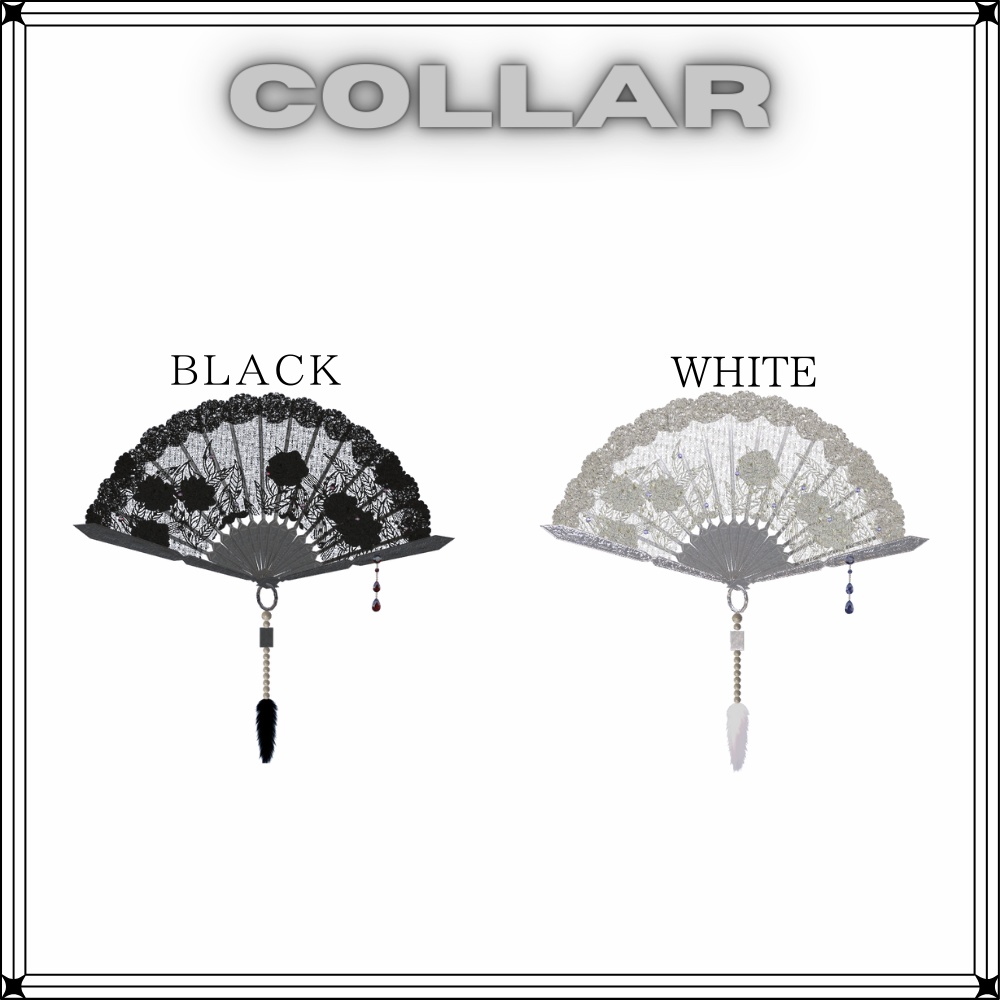 【揺れる】レース扇子