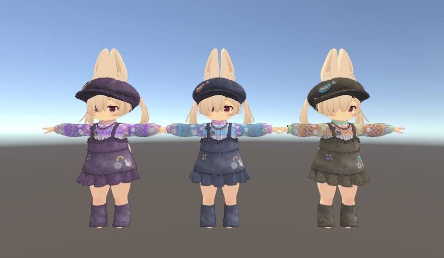 仲良しワッペン【まめふれんず・Chibi_kemo】