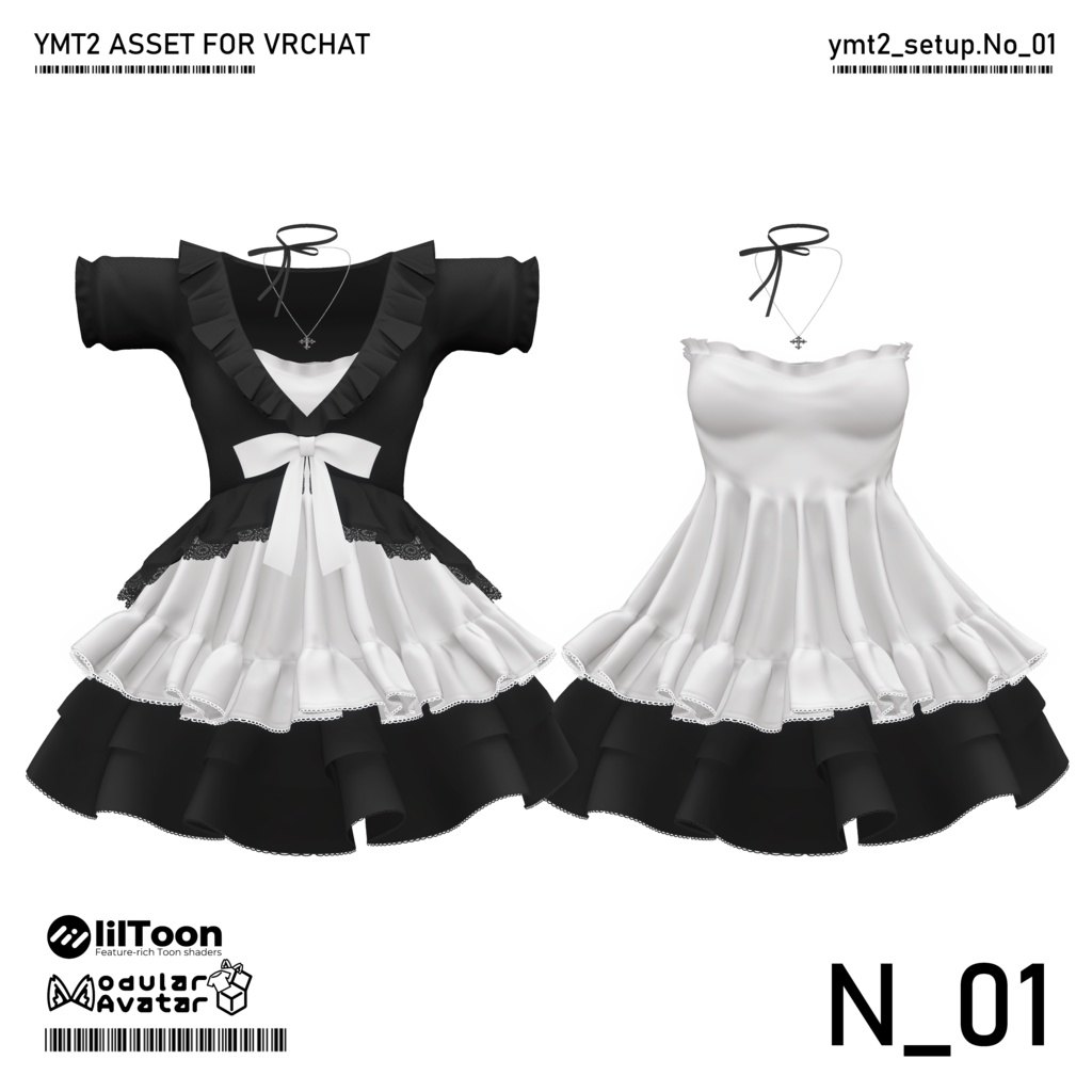 【VRC衣装】 N01 【7 AVATAR】