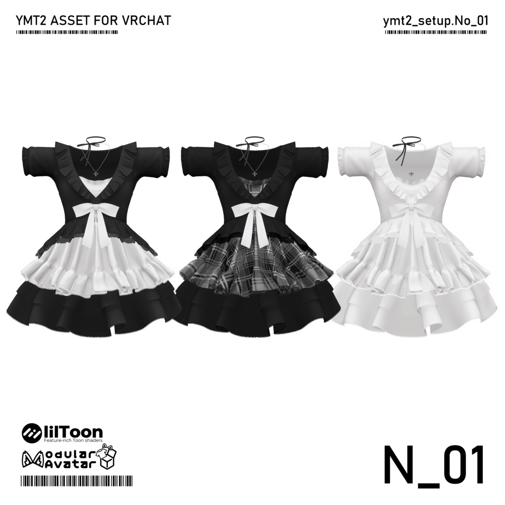 【VRC衣装】 N01 【7 AVATAR】