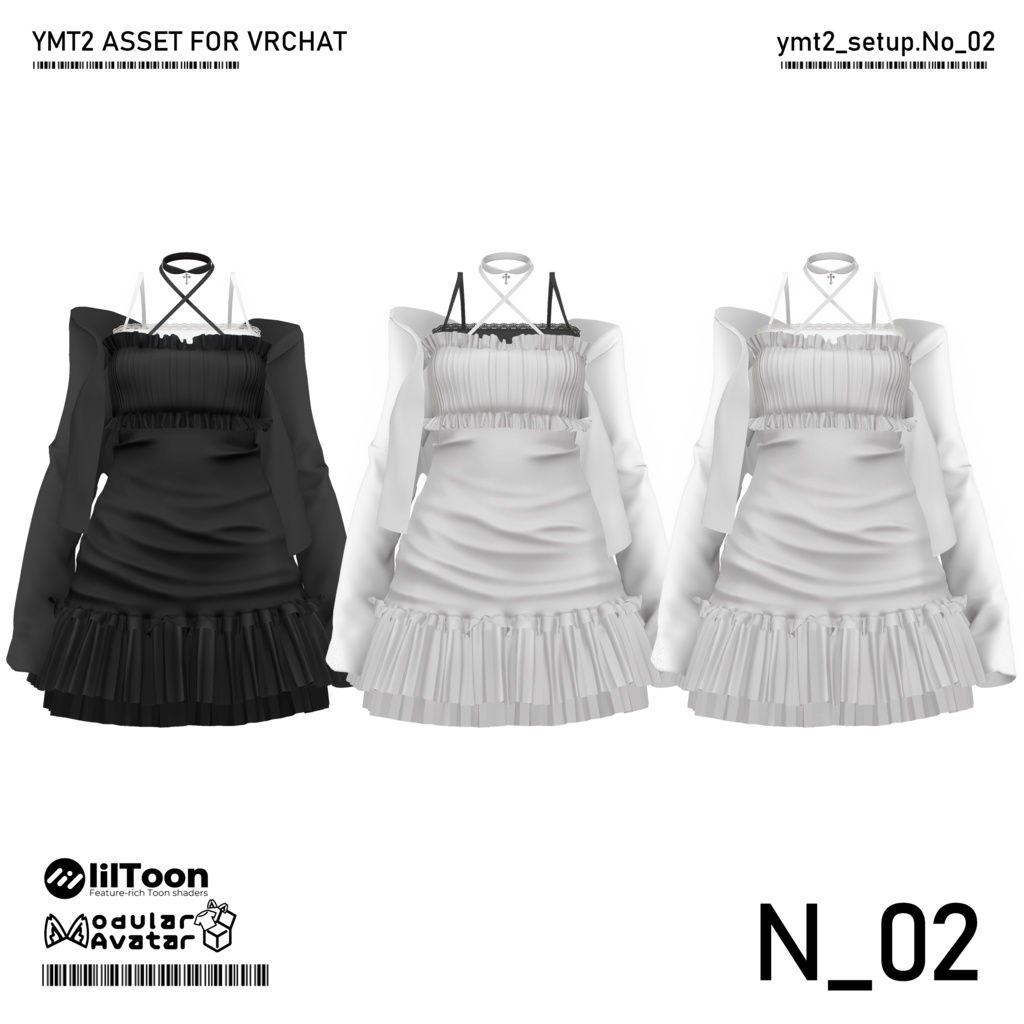 【VRC衣装】 N02 【7 AVATAR】