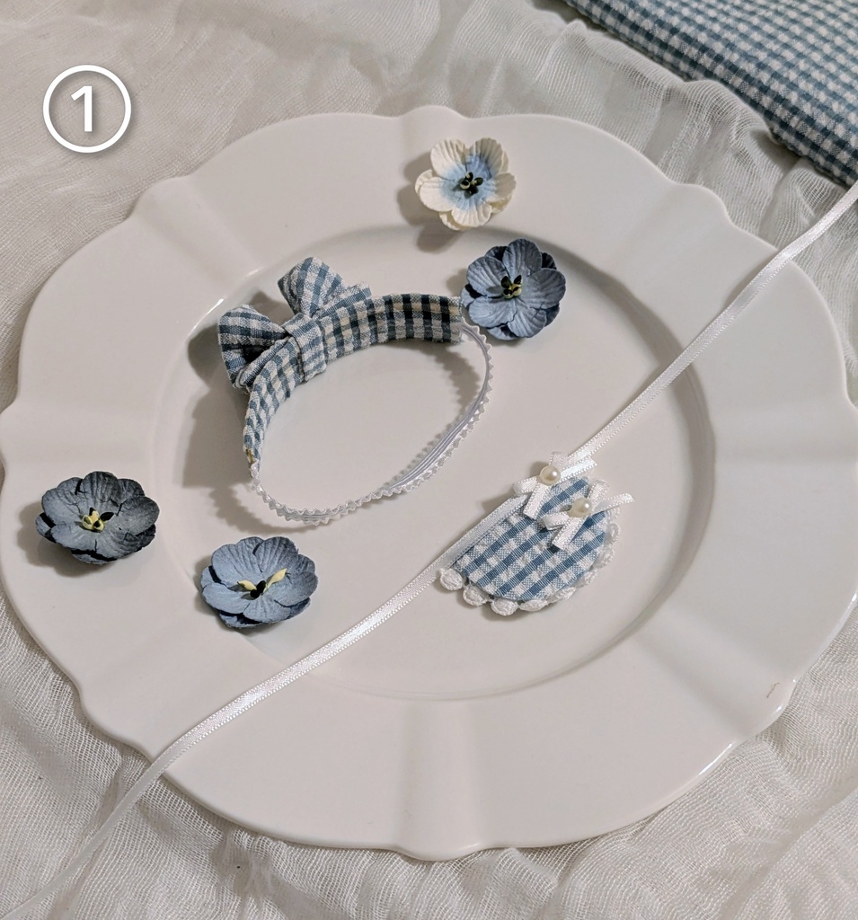 カチューシャ/リボン.スタイセット