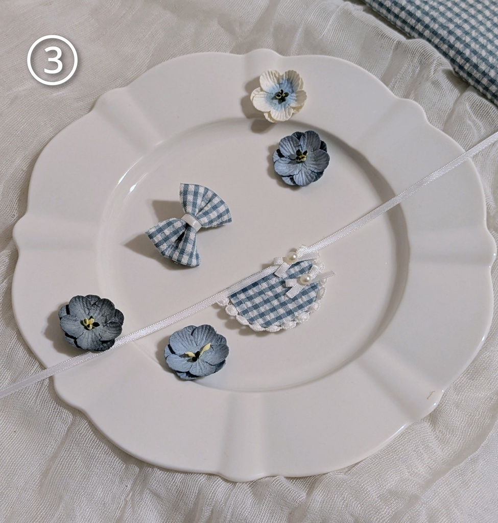 カチューシャ/リボン.スタイセット