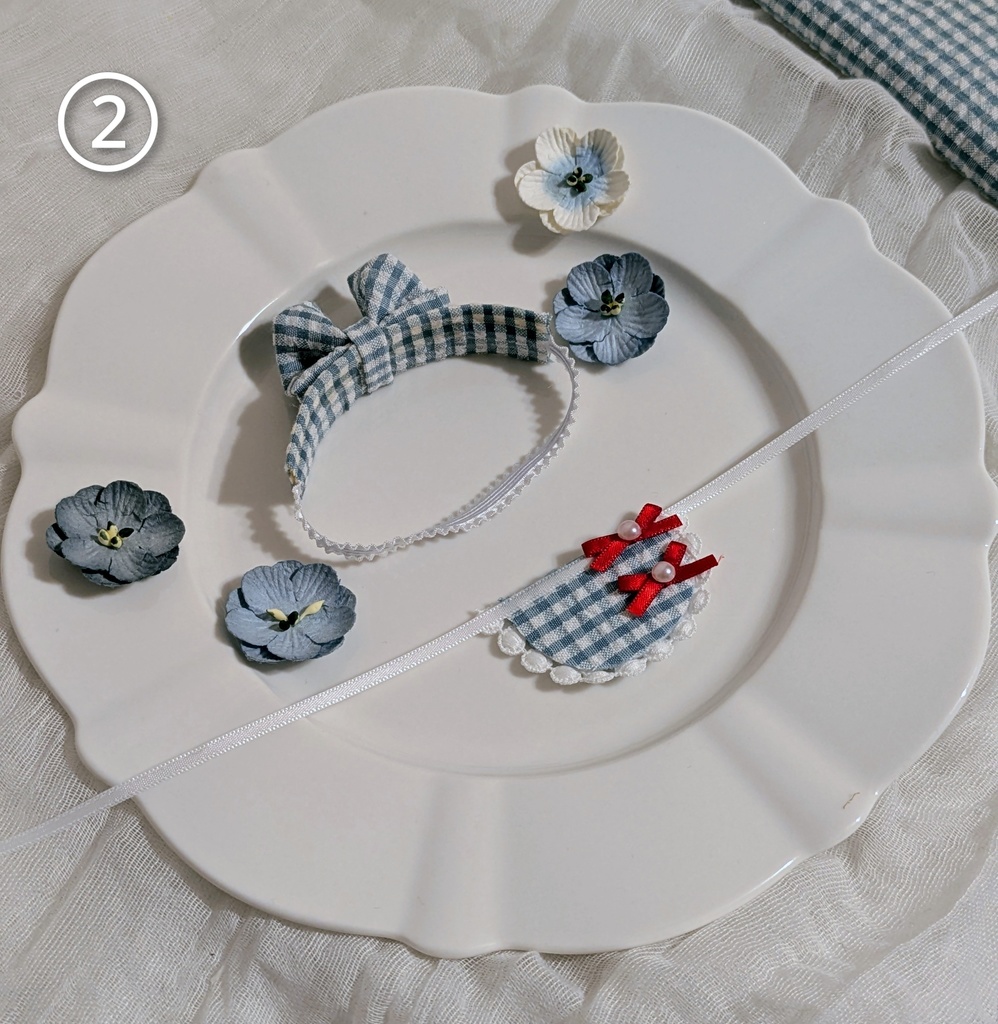 カチューシャ/リボン.スタイセット