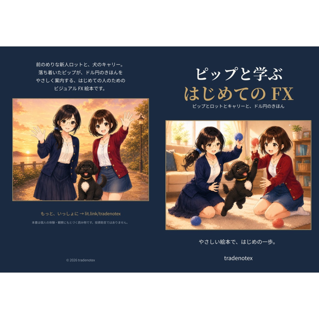 ピップと学ぶ はじめてのFX