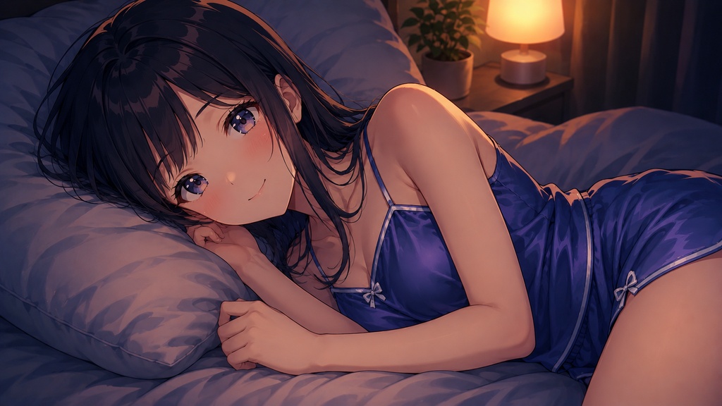 おやすみ前のささやき #001｜ピップと眠りに落ちる52分（無料DL・動画＋安眠ボイス）