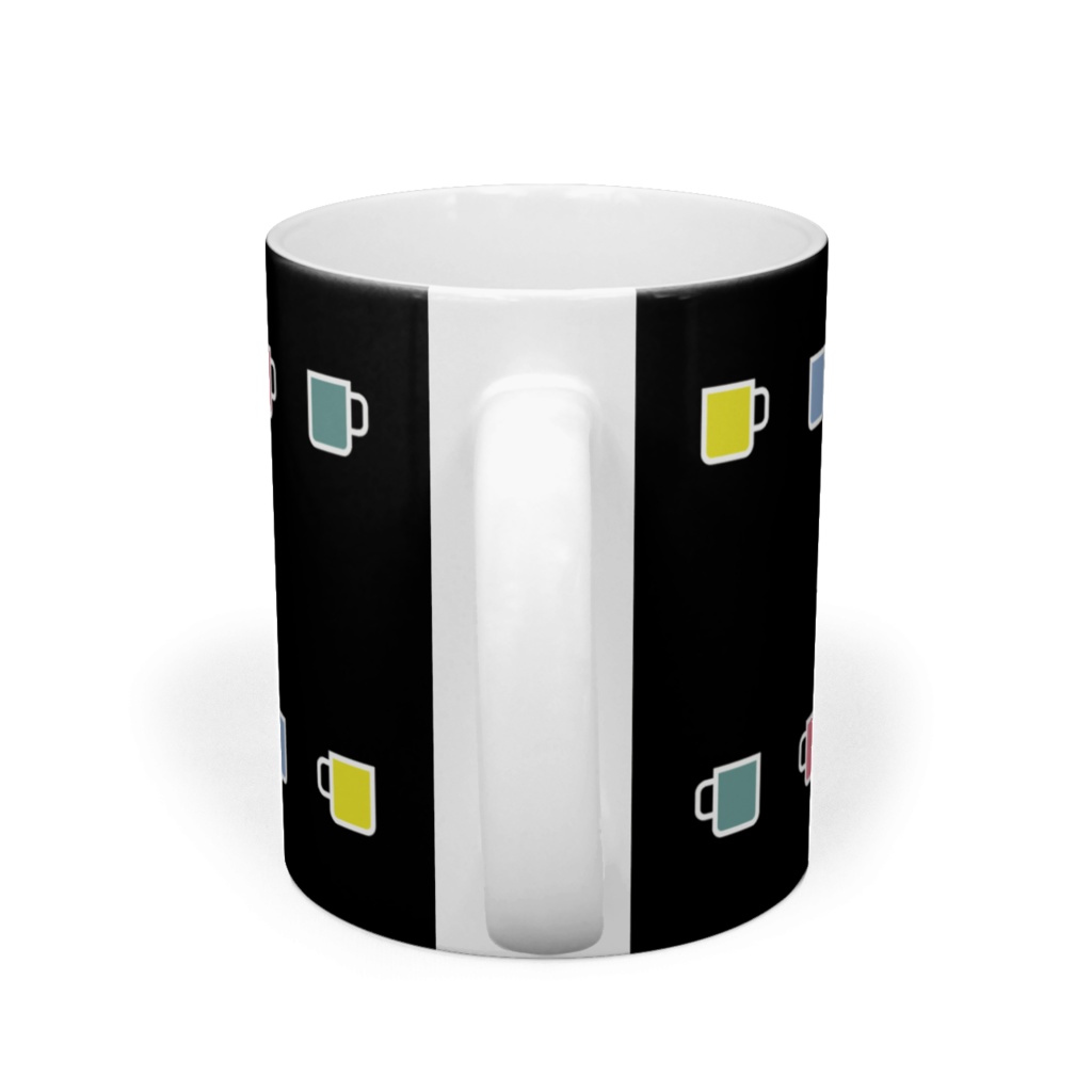 Mug マグカップパターン(黒)