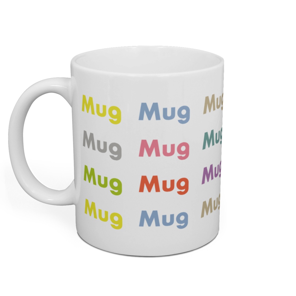 Mug ロゴパターン