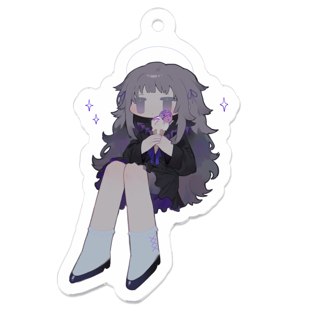 博愛ちゃんとアイス アクキー