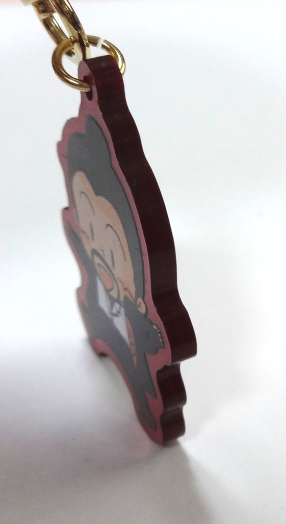 タケムラ赤アクリルキーホルダー