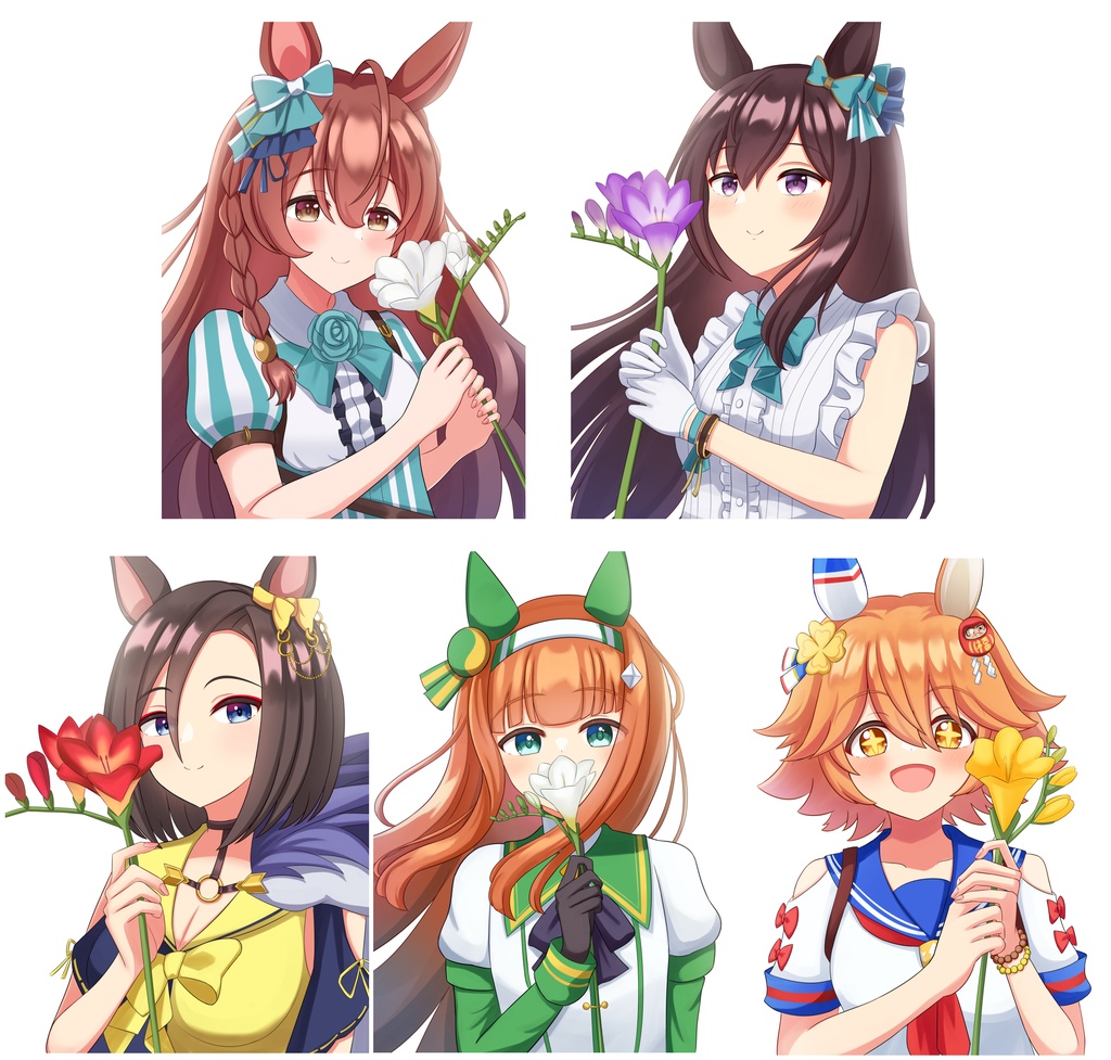 Freesia ポストカード5枚セット