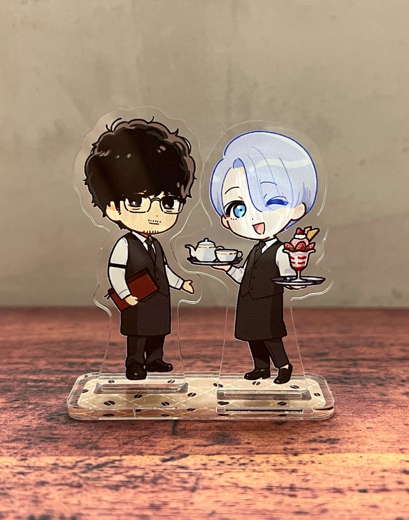 「十日間だけ無理してよ」朝隈&上月アクスタ
