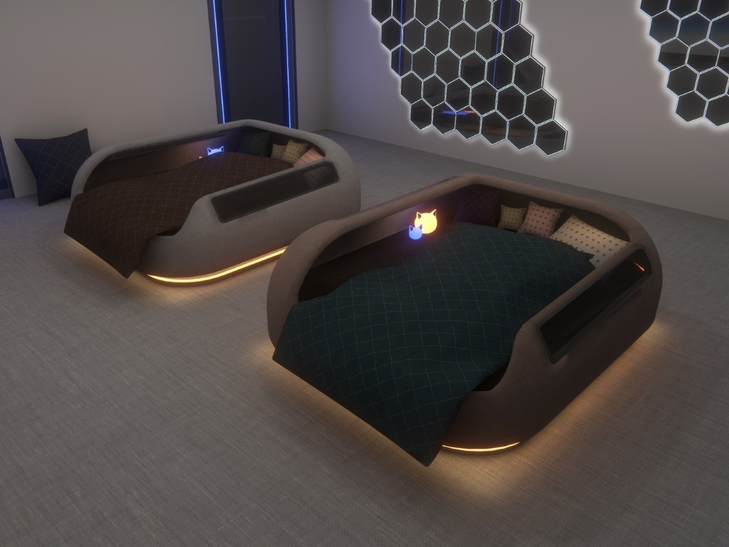 SF BED 02-NekoAiris-(ネコアイリス)