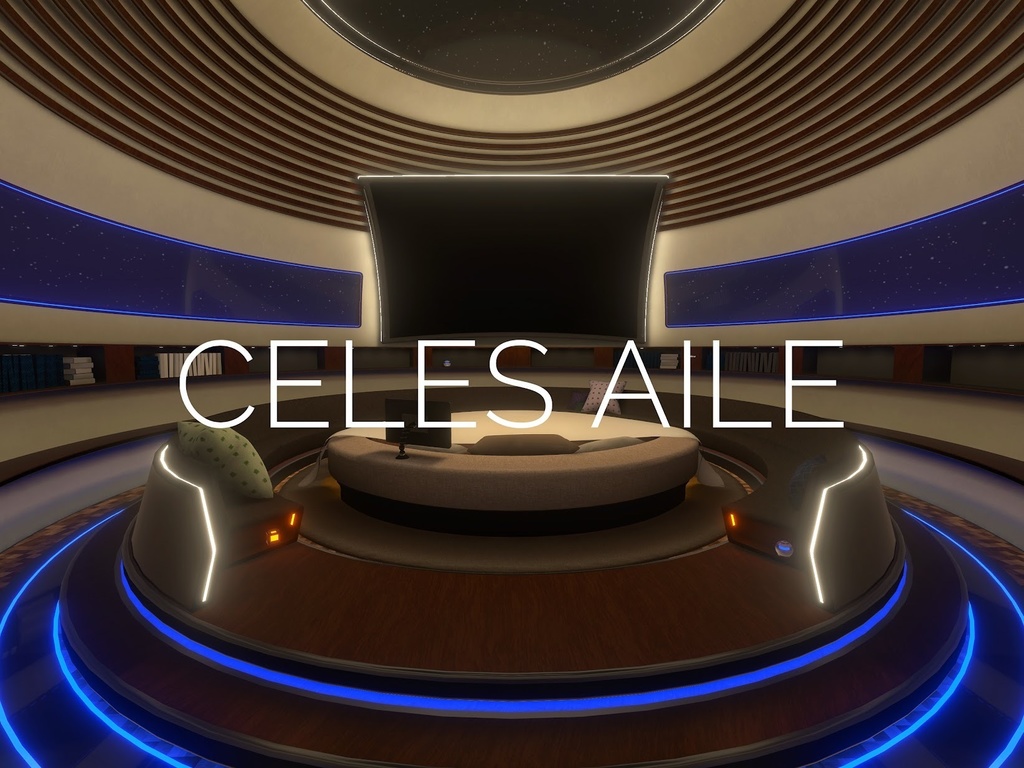 VRChat向けワールド「CelesAile-セレスエール-」V1.2