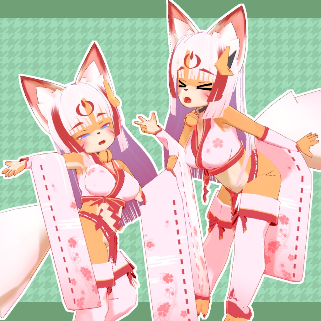 オリジナル3Dモデル「こまき」