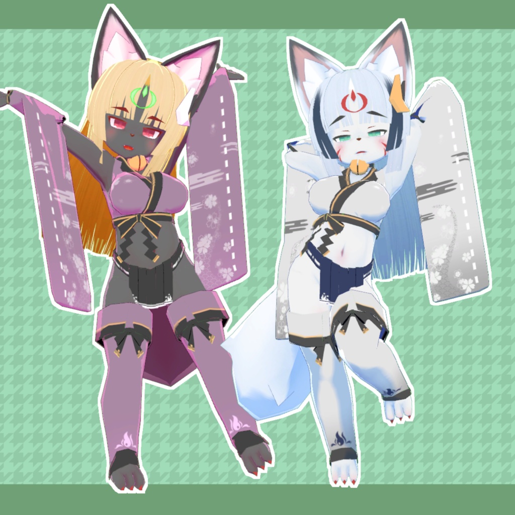 オリジナル3Dモデル「こまき」