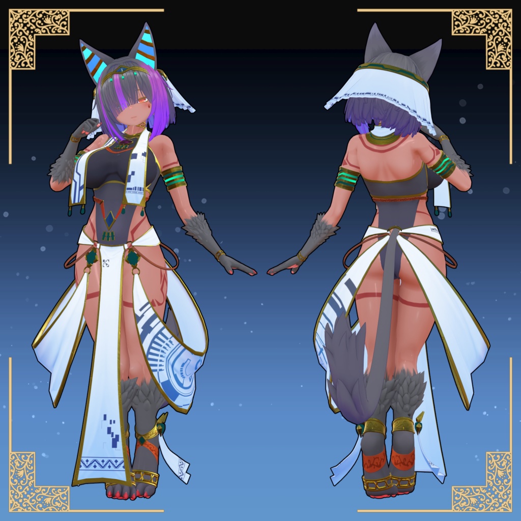 オリジナル3Dモデル【アンティケ】