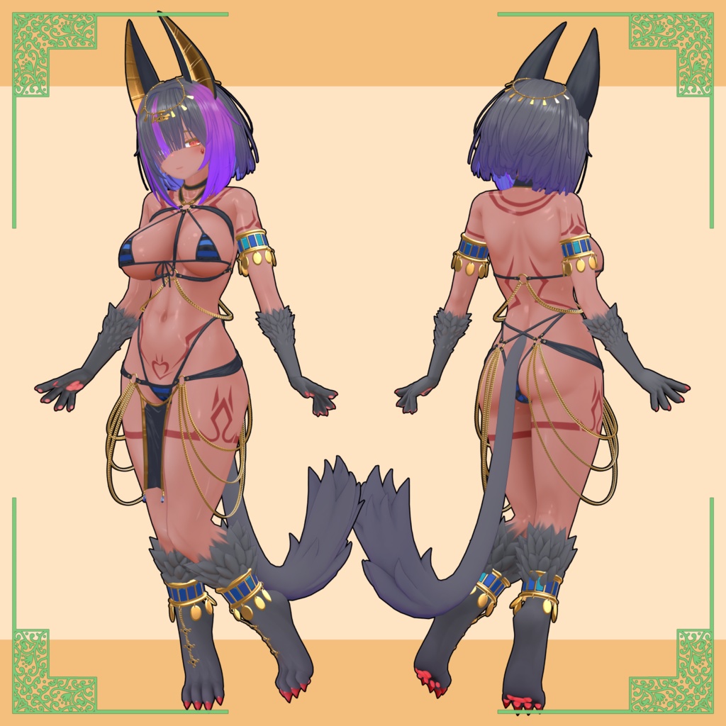 アンティケ用水着【Anubis Summer】