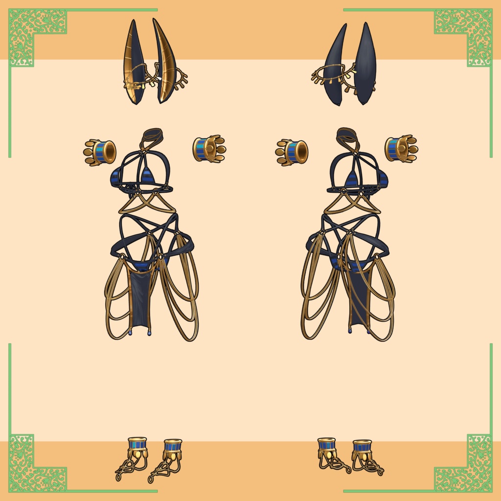 アンティケ用水着【Anubis Summer】