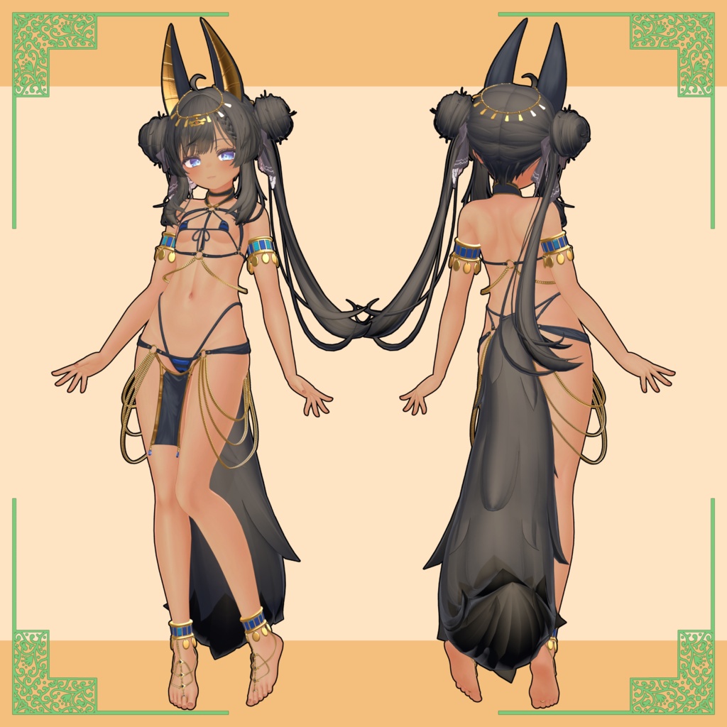 マヌカ用水着【Anubis Summer】