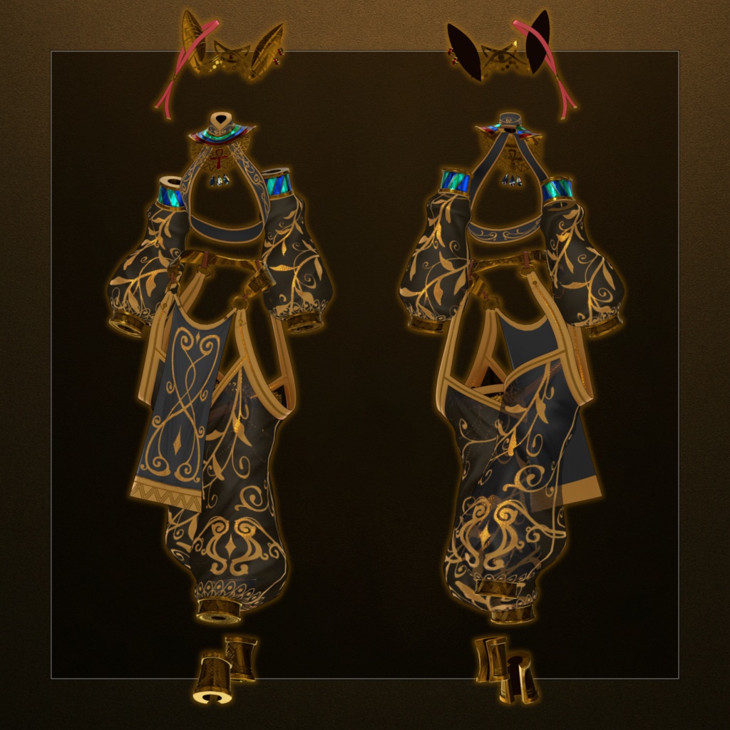 オリジナル3Dモデル【シャンテト】