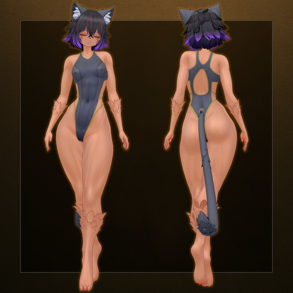 オリジナル3Dモデル【シャンテト】